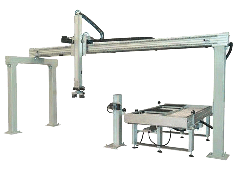 立柱式龍門(mén)桁架上下料機(jī)械手