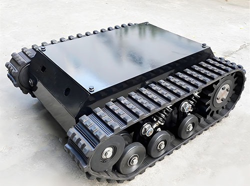 輕型履帶全地形機(jī)器人底盤