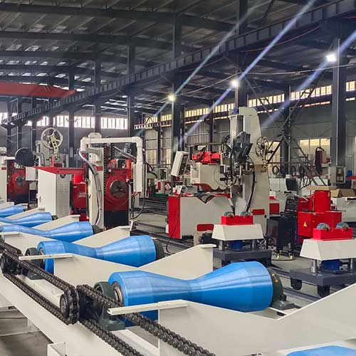 法蘭管件熱沖壓智能生產(chǎn)線